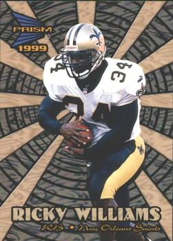 1999 Pacific Prism - Sunday's Best #14 Ricky Williams Front