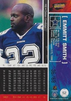 1999 Pacific Revolution - Opening Day #52 Emmitt Smith Back