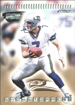 1999 Pacific Revolution - Showstoppers #34 Jon Kitna Front