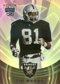 1999 Playoff Absolute EXP - Extreme Team #ET24 Tim Brown Front