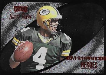 1999 Playoff Absolute EXP - Heroes #HE4 Brett Favre Front