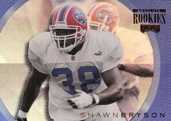 1999 Playoff Absolute EXP - Rookies Inserts #AR6 Shawn Bryson Front