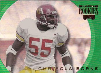 1999 Playoff Absolute EXP - Rookies Inserts #AR7 Chris Claiborne Front