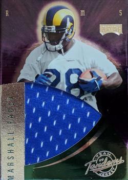 1999 Playoff Absolute EXP - Team Jersey Tandems #JT14 Marshall Faulk / Torry Holt Front