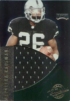1999 Playoff Absolute EXP - Team Jersey Tandems #JT27 Napoleon Kaufman / Tim Brown Front