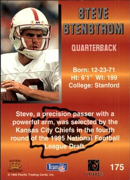 1995 Pacific #175 Steve Stenstrom Back