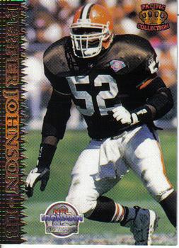 1995 Pacific #91 Pepper Johnson Front