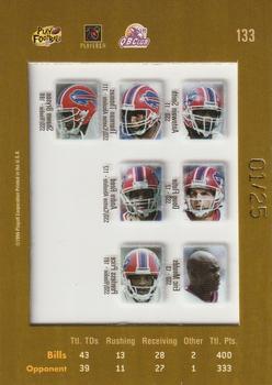1999 Playoff Absolute SSD - Coaches Collection Gold #133 Doug Flutie / Andre Reed / Thurman Thomas / Eric Moulds / Antowain Smith / Peerless Price / Shawn Bryson Back
