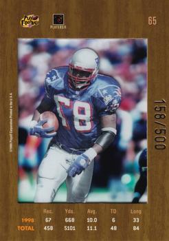 1999 Playoff Absolute SSD - Coaches Collection Silver #65 Ben Coates Back