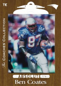 1999 Playoff Absolute SSD - Coaches Collection Silver #65 Ben Coates Front