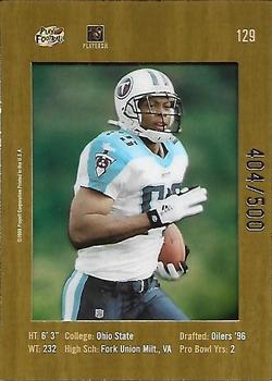 1999 Playoff Absolute SSD - Coaches Collection Silver #129 Eddie George Back