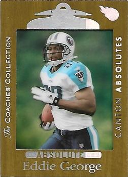 1999 Playoff Absolute SSD - Coaches Collection Silver #129 Eddie George Front
