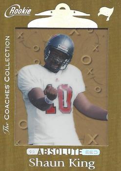 1999 Playoff Absolute SSD - Coaches Collection Silver #180 Shaun King Front