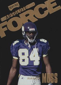 1999 Playoff Absolute SSD - Force #AF9 Randy Moss Front