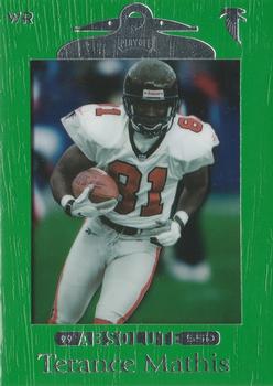 1999 Playoff Absolute SSD - Green #8 Terance Mathis Front