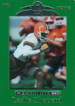 1999 Playoff Absolute SSD - Green #23 Leslie Shepherd Front