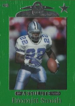 1999 Playoff Absolute SSD - Green #28 Emmitt Smith Front