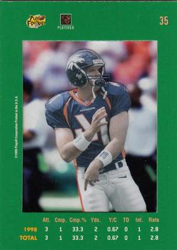 1999 Playoff Absolute SSD - Green #35 Brian Griese Back