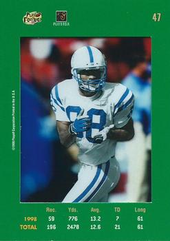 1999 Playoff Absolute SSD - Green #47 Marvin Harrison Back