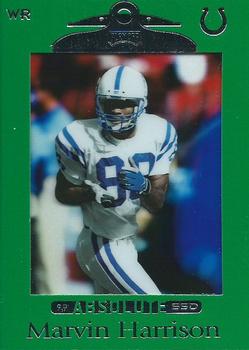 1999 Playoff Absolute SSD - Green #47 Marvin Harrison Front
