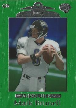 1999 Playoff Absolute SSD - Green #50 Mark Brunell Front