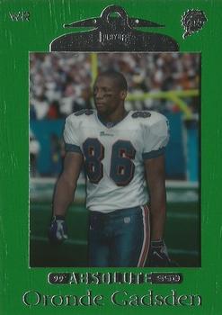 1999 Playoff Absolute SSD - Green #59 Oronde Gadsden Front
