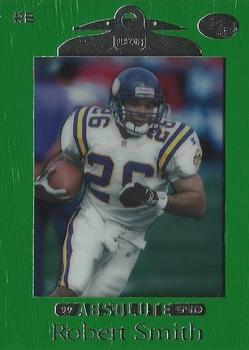 1999 Playoff Absolute SSD - Green #60 Robert Smith Front
