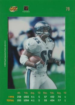 1999 Playoff Absolute SSD - Green #79 Duce Staley Back