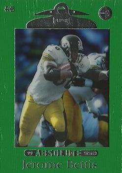 1999 Playoff Absolute SSD - Green #82 Jerome Bettis Front