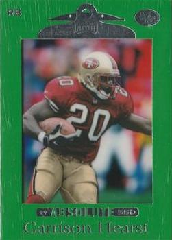 1999 Playoff Absolute SSD - Green #88 Garrison Hearst Front