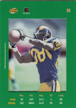 1999 Playoff Absolute SSD - Green #98 Isaac Bruce Back