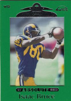 1999 Playoff Absolute SSD - Green #98 Isaac Bruce Front