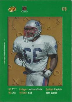 1999 Playoff Absolute SSD - Green #178 Kevin Faulk Back