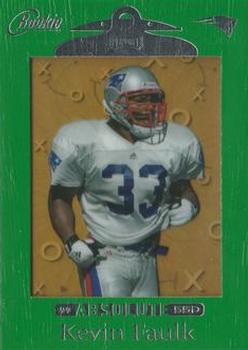 1999 Playoff Absolute SSD - Green #178 Kevin Faulk Front