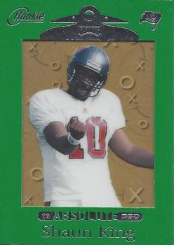 1999 Playoff Absolute SSD - Green #180 Shaun King Front