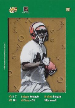1999 Playoff Absolute SSD - Green #191 Craig Yeast Back