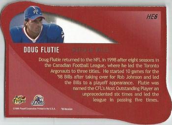1999 Playoff Absolute SSD - Heroes #HE6 Doug Flutie Back