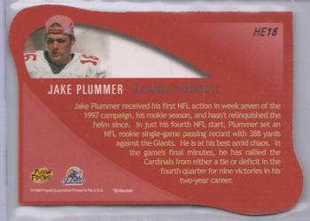 1999 Playoff Absolute SSD - Heroes #HE16 Jake Plummer Back