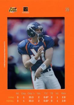 1999 Playoff Absolute SSD - Orange #35 Brian Griese Back