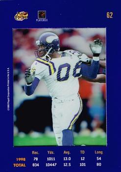 1999 Playoff Absolute SSD - Purple #62 Cris Carter Back