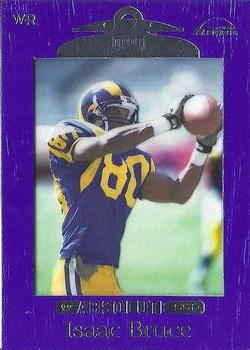 1999 Playoff Absolute SSD - Purple #98 Isaac Bruce Front