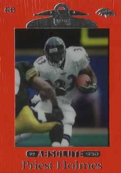 1999 Playoff Absolute SSD - Red #9 Priest Holmes Front