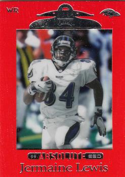 1999 Playoff Absolute SSD - Red #10 Jermaine Lewis Front