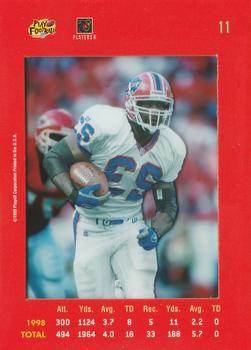 1999 Playoff Absolute SSD - Red #11 Antowain Smith Back
