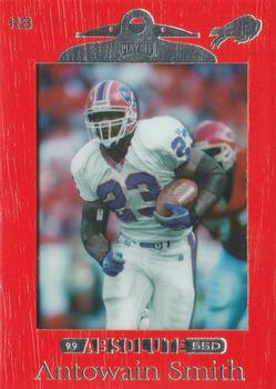 1999 Playoff Absolute SSD - Red #11 Antowain Smith Front