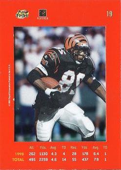1999 Playoff Absolute SSD - Red #19 Corey Dillon Back