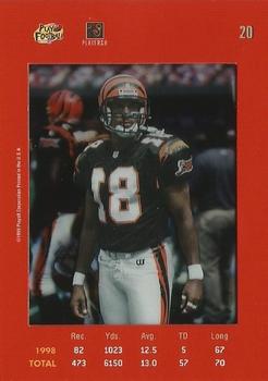 1999 Playoff Absolute SSD - Red #20 Carl Pickens Back