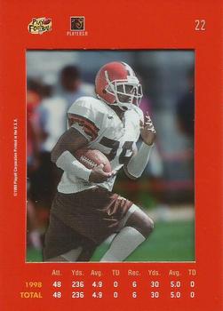 1999 Playoff Absolute SSD - Red #22 Sedrick Shaw Back