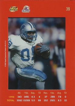 1999 Playoff Absolute SSD - Red #39 Barry Sanders Back