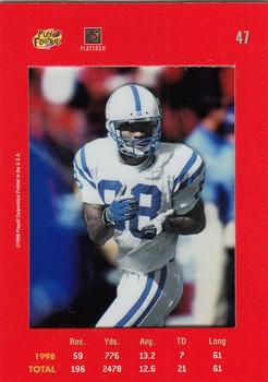 1999 Playoff Absolute SSD - Red #47 Marvin Harrison Back